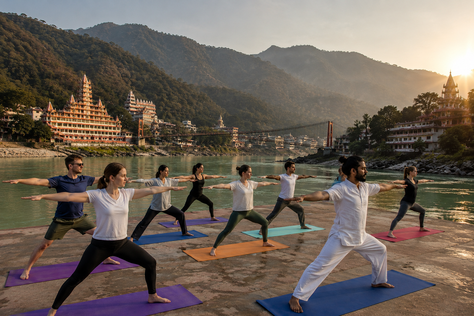Yoga session photo